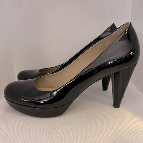 Antonio Melani Helena Black Patent Leather Pumps Size 9 - EUC - Picture 4 of 14